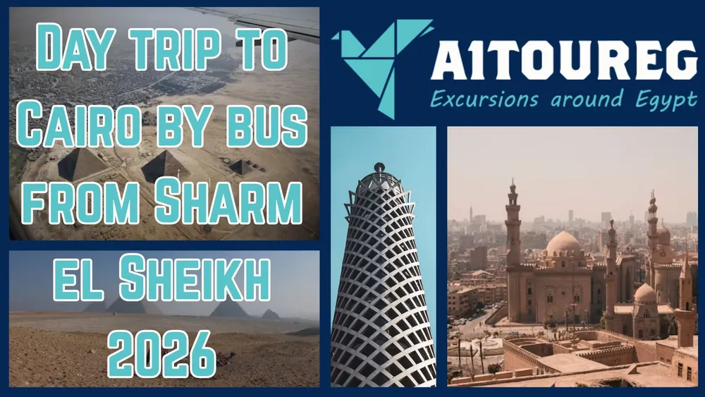 Day trip to Cairo by bus from Sharm el Sheikh 2026