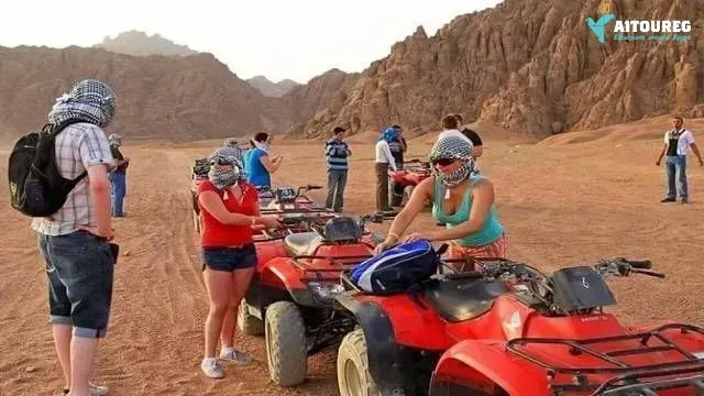 3 hour desert quad bike in hurghada desert