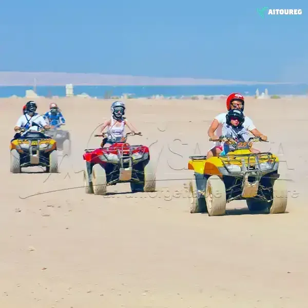 3 hour desert quad bike in hurghada desert