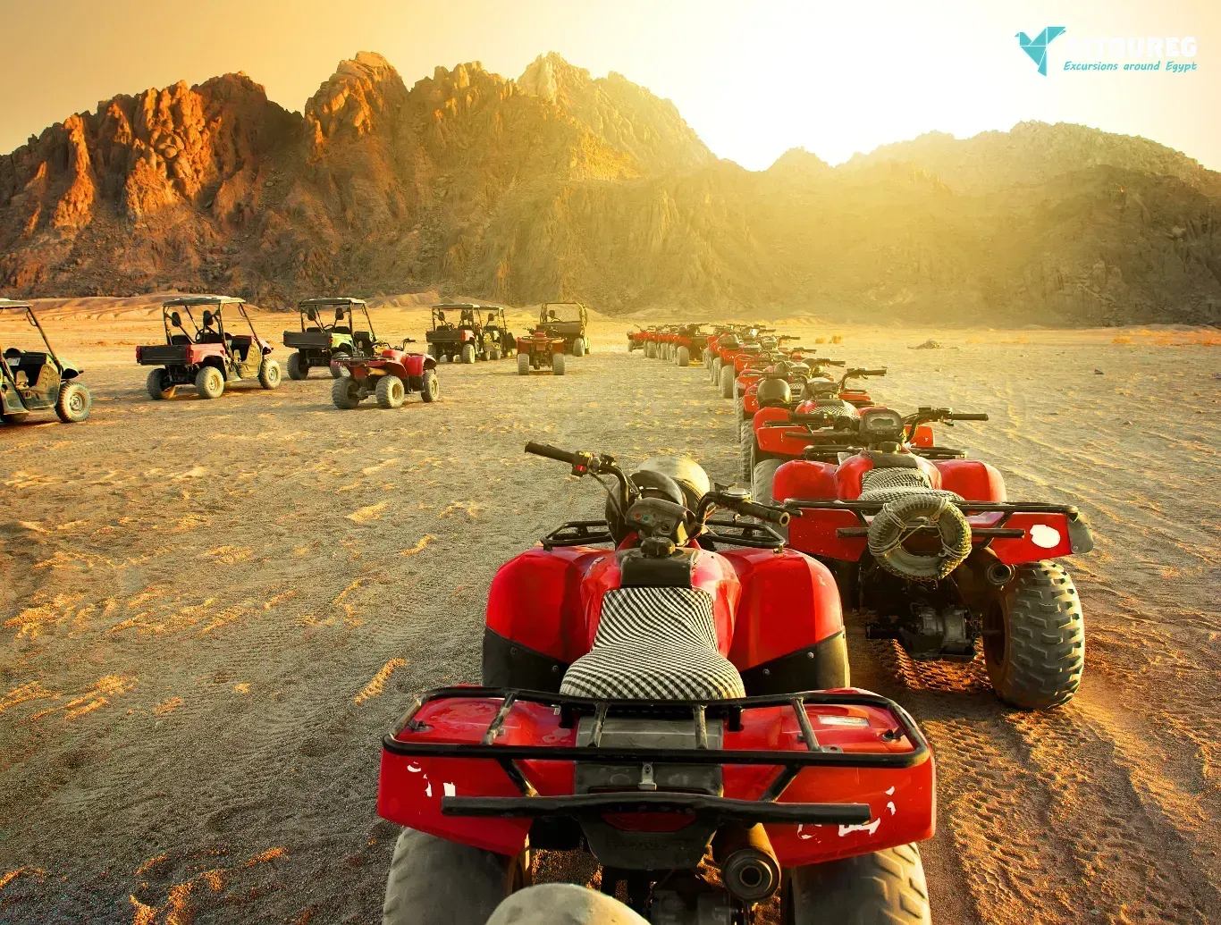 3 hour desert quad bike in hurghada desert