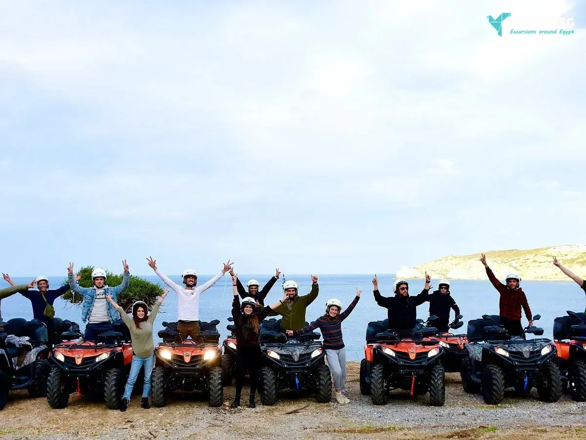 3 hour desert quad bike in hurghada desert