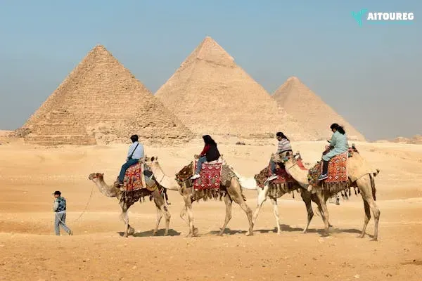 Cairo day trip from makadi by plane