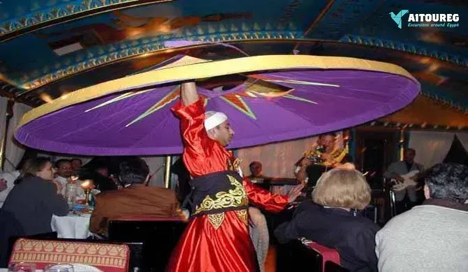 Cairo night dinner cruises on pharaos boat