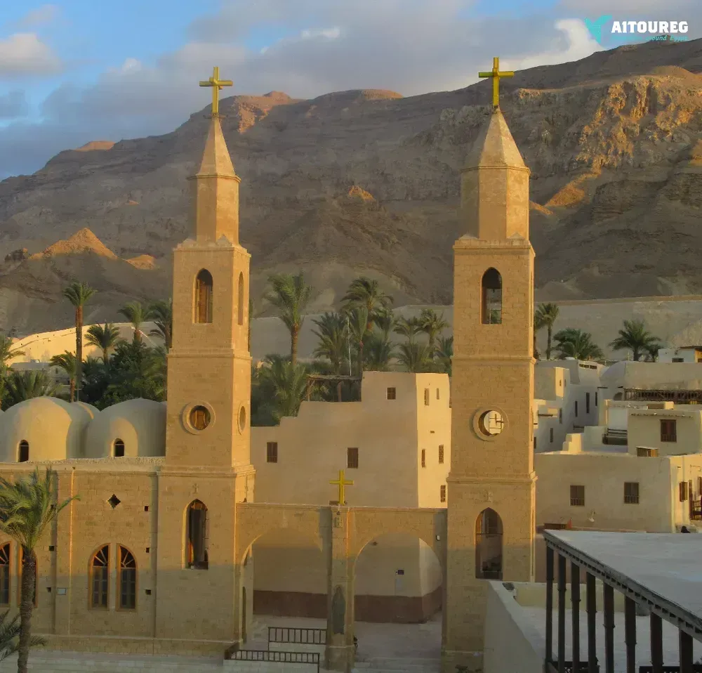 Coptic monasteries st.anthony and st.paul from cairo