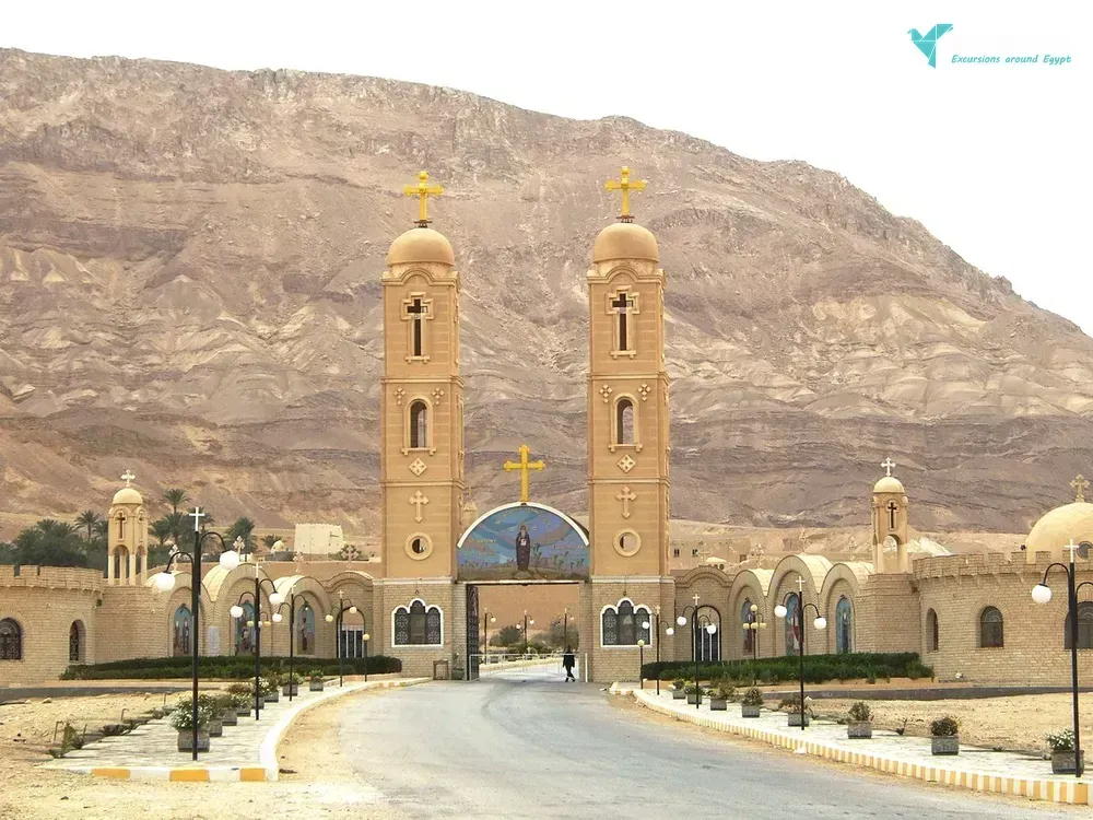 Coptic monasteries st.anthony and st.paul from cairo