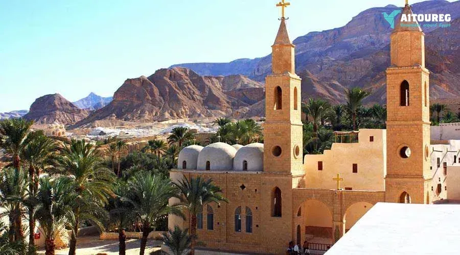 Coptic monasteries st.anthony and st.paul from cairo