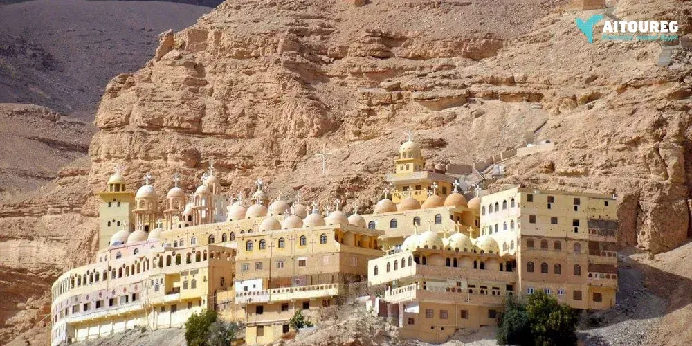 Coptic monasteries st.anthony and st.paul from cairo