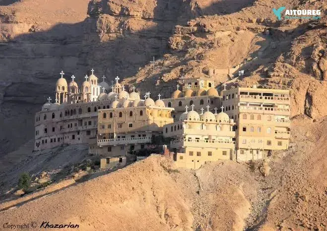 Coptic monasteries st.anthony and st.paul from cairo