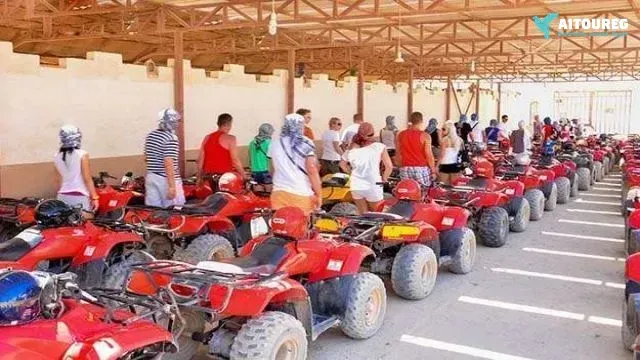 El gouna desert sunset safari trip by quad bike