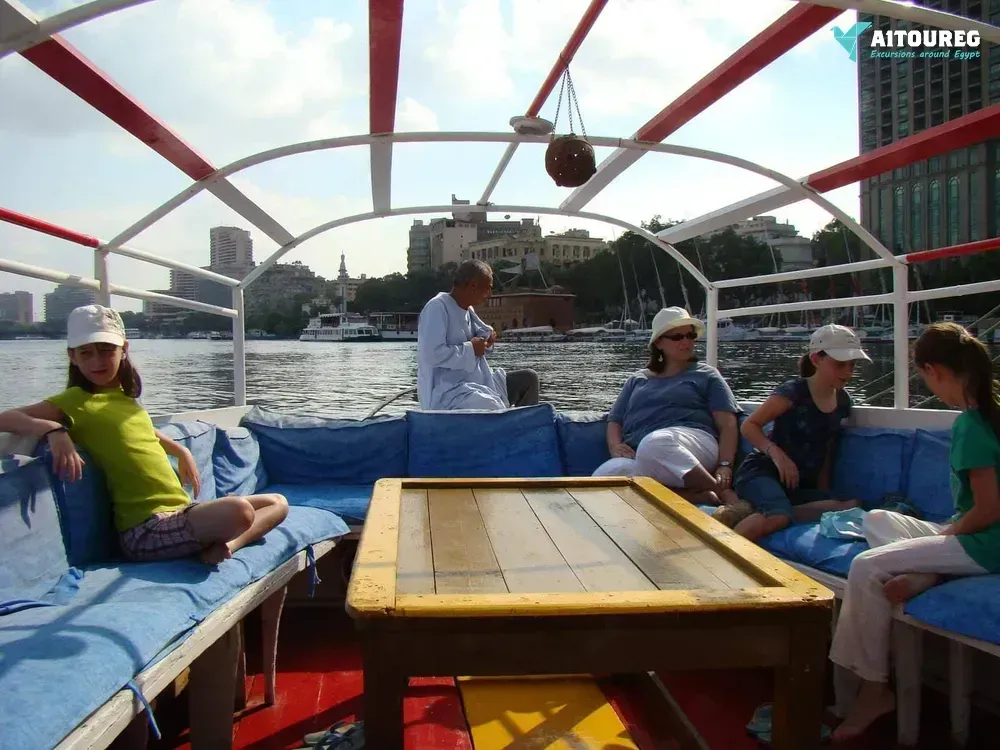 Felucca ride on the nile of cairo
