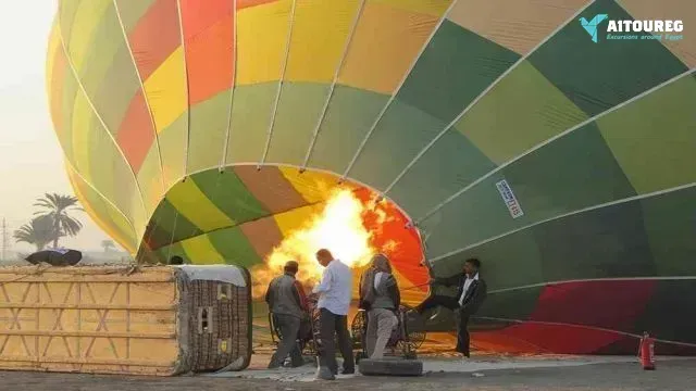 Luxor two days tour from portghalib with hotair balloon