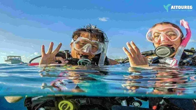 Padi scuba diving in portghalib