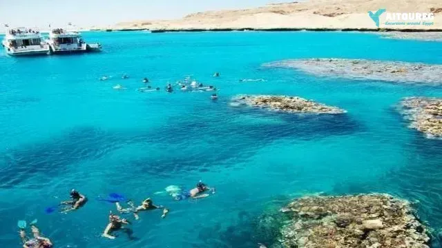 Paradise island snorkeling trip from makadi