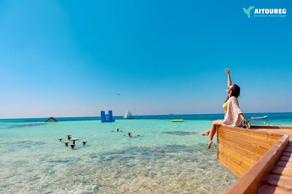 Paradise island snorkeling trip full day from sahel hashesh