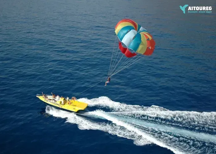 Parasailing excursions from sahel hashesh