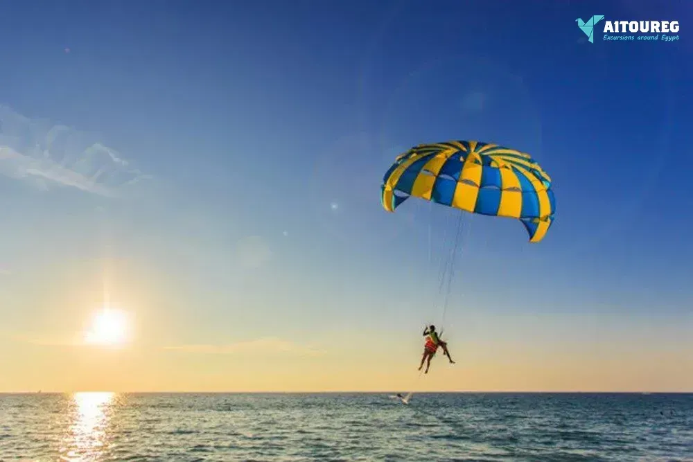 Parasailing in sharm el sheikh