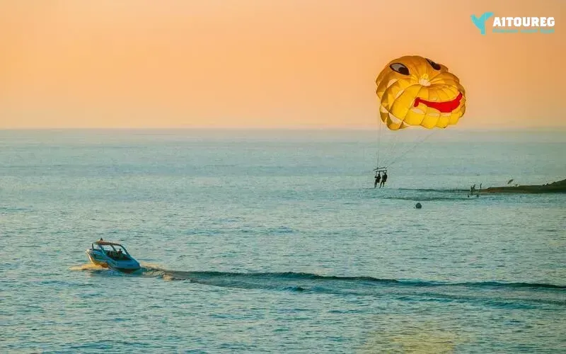 Parasailing in sharm el sheikh