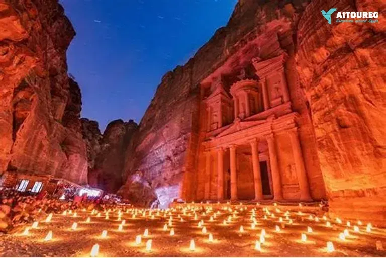 Petra tour from taba by ferry boat