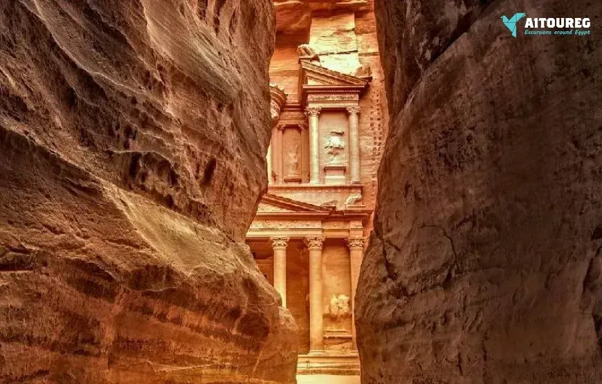 Petra tour from taba by ferry boat