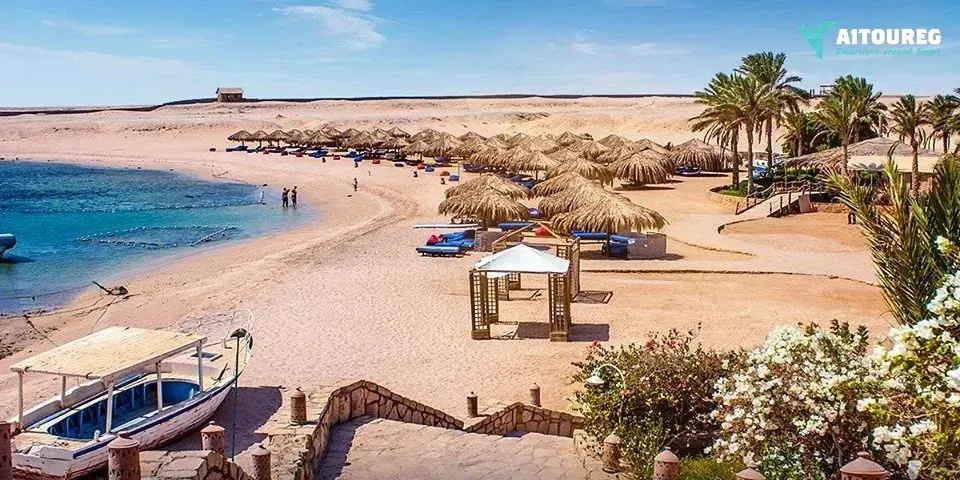 Private speedboat trip to mahmya island from sahel hashesh