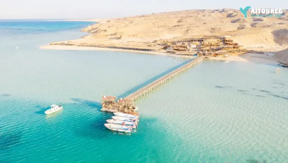 Private speedboat trip to orange island in hurghada