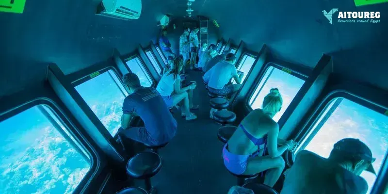 Sindbad submarine trip in sahel hashesh