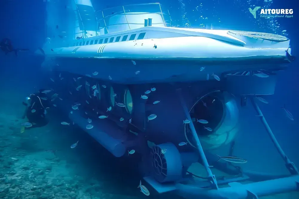 Sindbad submarine trip in sahel hashesh
