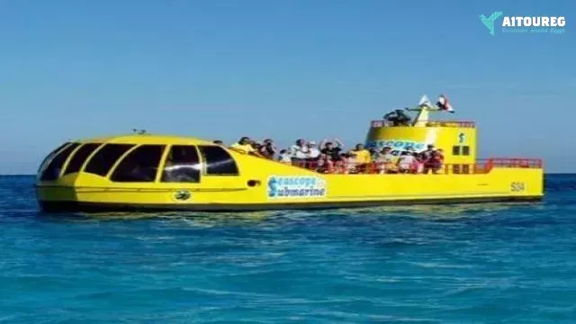 Submarine, seascape trip from sahel hashesh