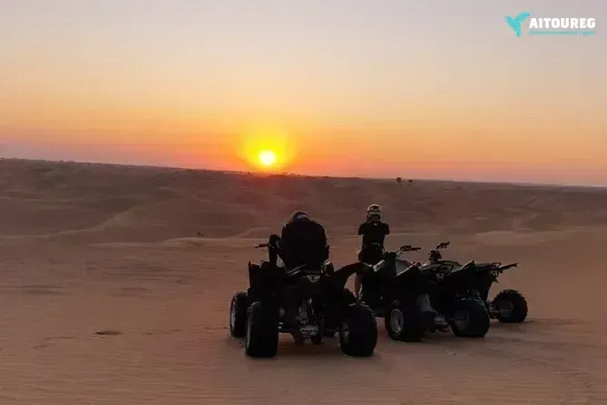 Sunset quad bike safari trip from sahel hashesh