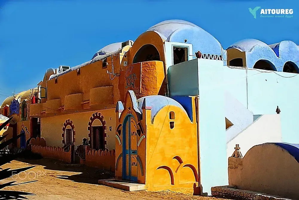 Trip to nubian village by motorboat