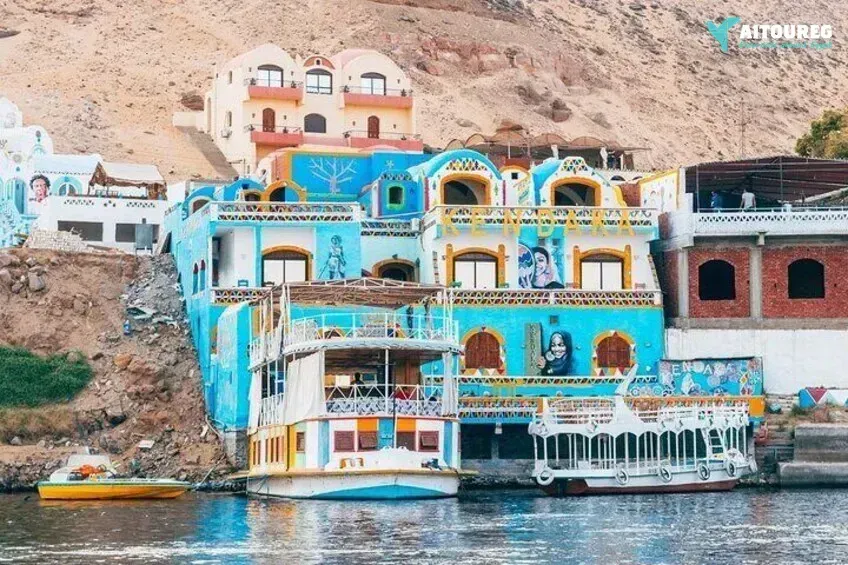 Trip to nubian village by motorboat