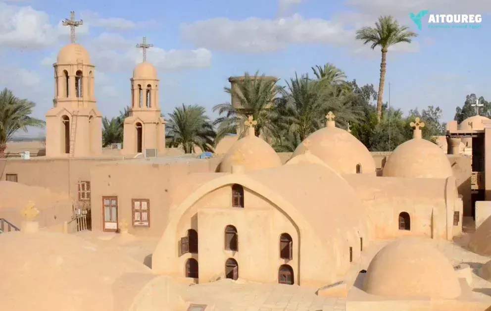 Wadi el natrun coptic monasteries from giza or cairo