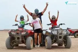 Wüstensafari ab Makadi Bay Quad Jeep Abenteuer