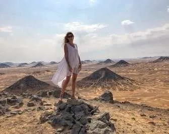Gita di 2 giorni nel deserto bianco dal Cairo 2 ° giorno: oasi Bahariya-Cairo